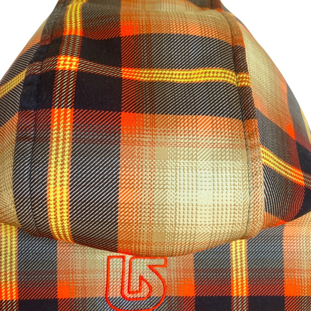 Burton Dry Ride Full Zip Scoop Hoodie Plaid Fleece Lined Women’s Size Small - Picture 4 of 16